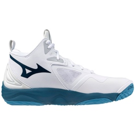 Mizuno Wave Momentum 3 Mid V1GA231721 volleyball shoes white 1