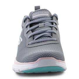 Skechers Flex Appeal 4.0 W shoes 149303-GYLP grey 1
