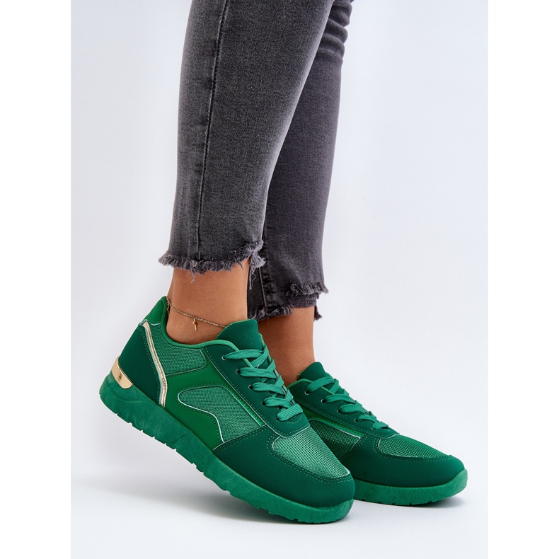 Women's Sports Sneakers Shoes Green Kleffaria 2