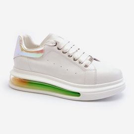 Women's Leather Sneakers GOE NN2N4029 White 2