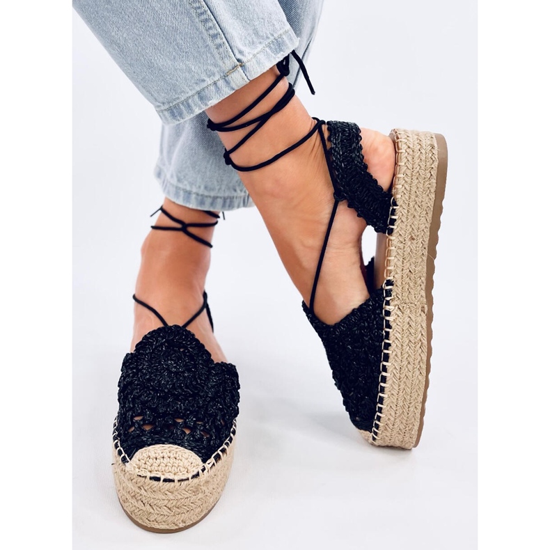 Kalista Black women's espadrilles 2