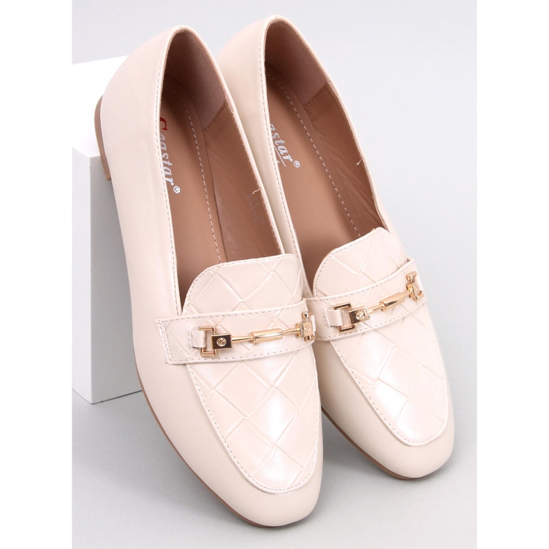 Jennie Beige women's loafers 1