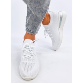 Croft White wedge sneakers 1