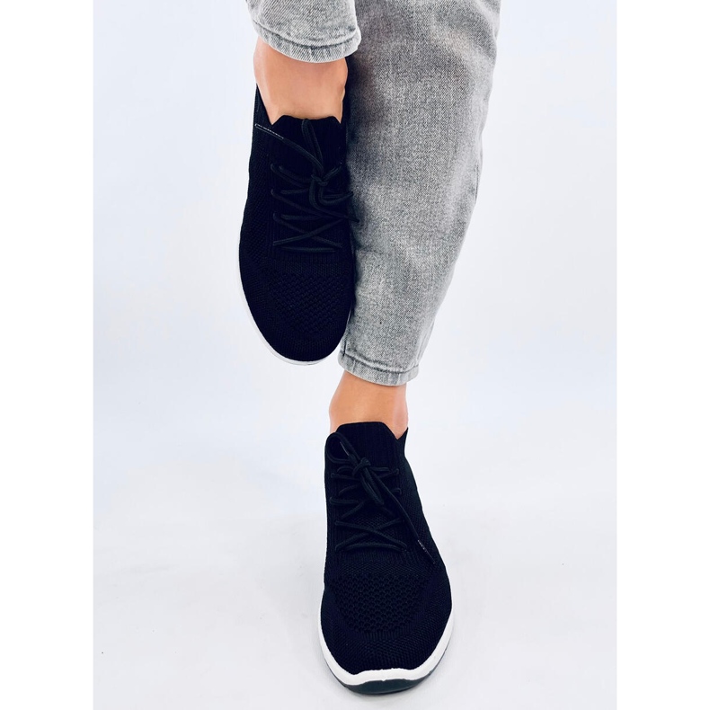 Croft Black wedge sneakers 1