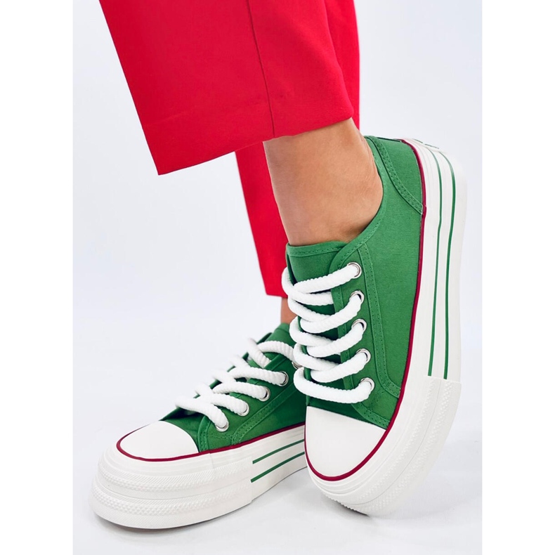 Moorel Green double sole sneakers 2