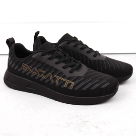Men's comfortable sports shoes black Bugatti NN153415 1