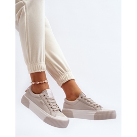 Women's Sneakers With a Thick Sole Lee Cooper LCW-24-31-2178 Gray grey 1