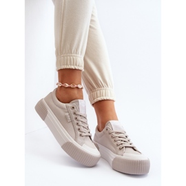 Women's Sneakers With a Thick Sole Lee Cooper LCW-24-31-2178 Gray grey 2