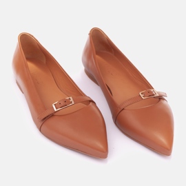 Marco Shoes Helen's ballerinas brown 1