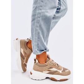 Baltha Khaki women's sneakers beige 2