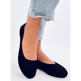 Cavaday Black sock ballerinas 1