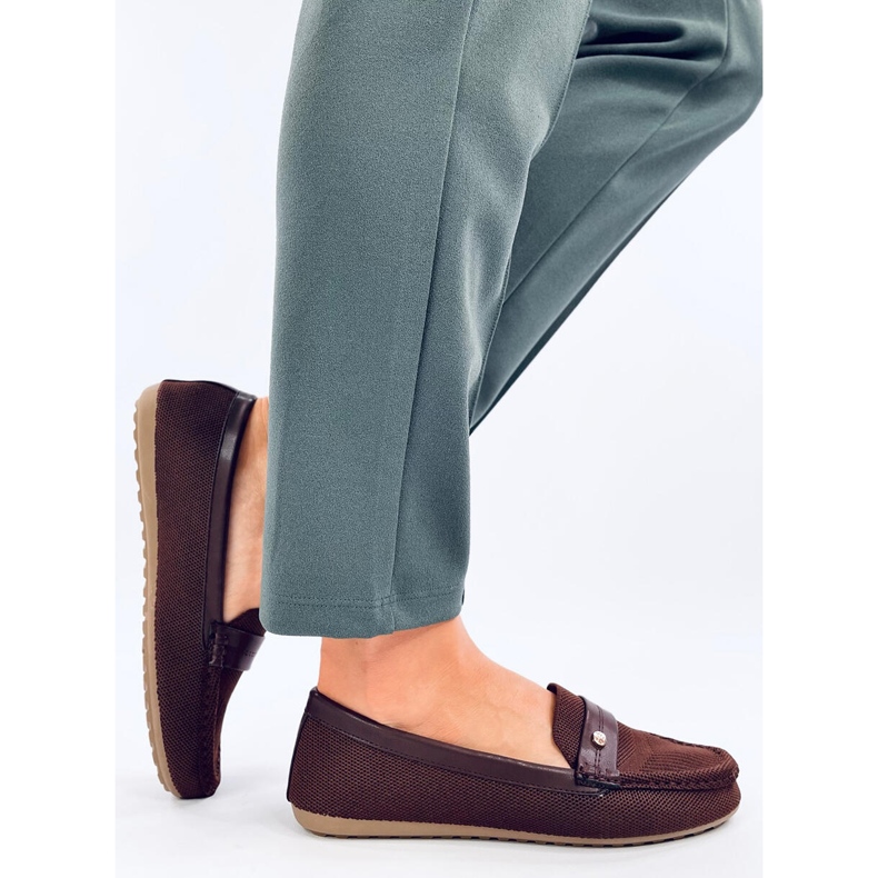 Yuriko Marrone soft women's moccasins brown 2