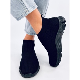 Darts Black sock sports shoes 1