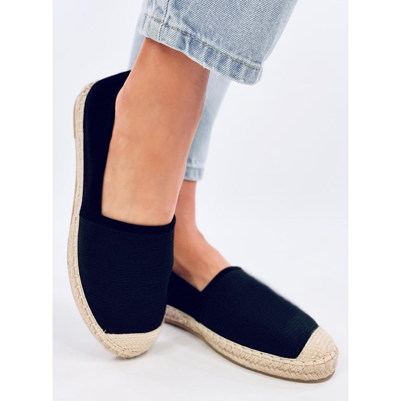 Haydon Black women's canvas espadrilles 2