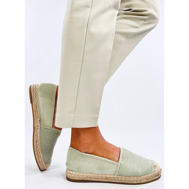 Haydon Green women's canvas espadrilles 2