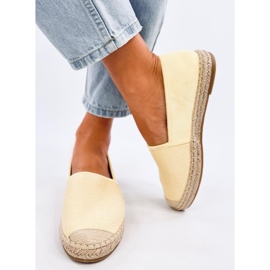 Haydon Yellow women's canvas espadrilles 1
