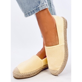Haydon Yellow women's canvas espadrilles 2