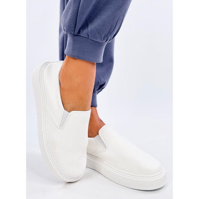 Allams White slip-on sneakers 1 Allams White slip-on sneakers 1