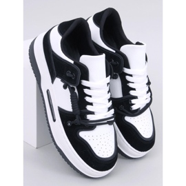 Clavell Black high-soled sneakers 1