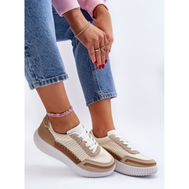 Women's Platform Sneakers Beige Redala 1 Women's Platform Sneakers Beige Redala 1