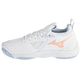 Mizuno Wave Momentum 3 W V1GC231200 volleyball shoes white 1