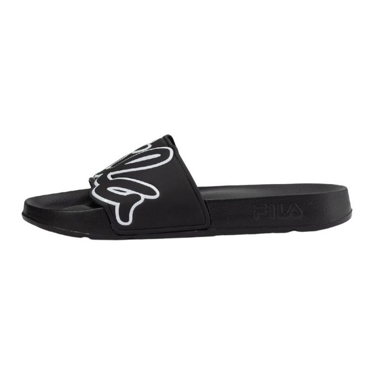 Fila flip flops black shop