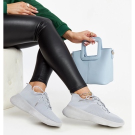 Gray Roshni sports sneakers grey 1 Gray Roshni sports sneakers grey 1