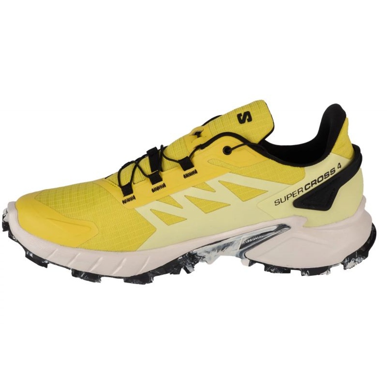 Salomon Supercross 4 running shoes 474611 yellow 1