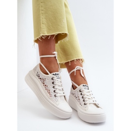 Lace Women's Sneakers Lee Cooper LCW-23-44-1617 White 1 Lace Women's Sneakers Lee Cooper LCW-23-44-1617 White 1