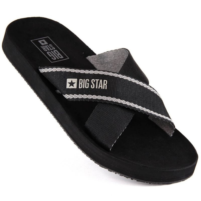 Big Star W INT1988B flip-flops, black 1