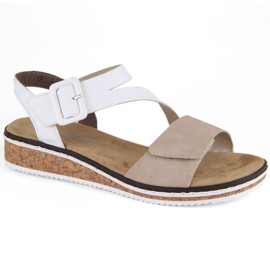 Comfortable Rieker W RKR678 combi sandals 1
