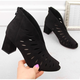 Potocki W WOL225A suede ankle boots, black 2