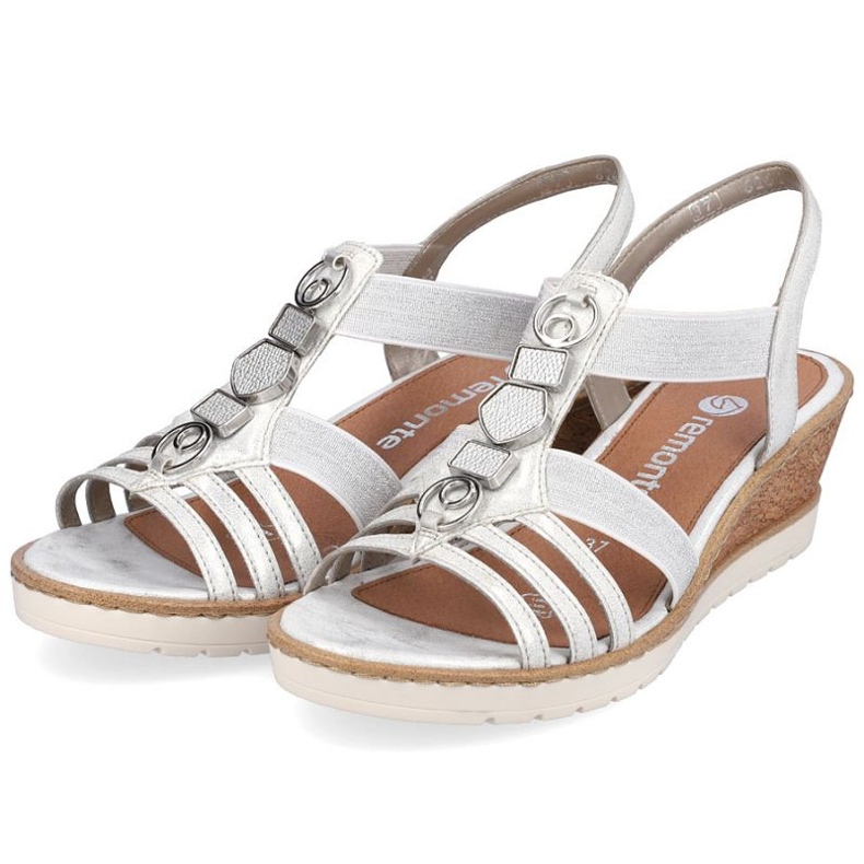 Rieker Comfortable wedge sandals Remonte W RKR663 2