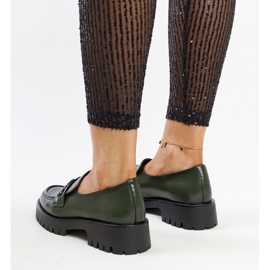 Vinceza green leather loafers 1 Vinceza green leather loafers 1