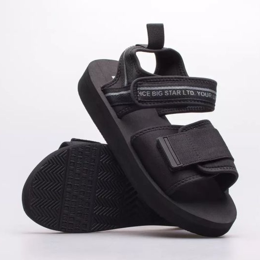 Women's Velcro Sandals Big Star LL274784 Black 5 Women's Velcro Sandals Big Star LL274784 Black 5