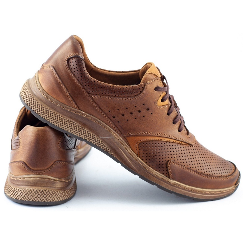 Polbut Men's sports shoes J72 brown 4 Polbut Men's sports shoes J72 brown 4