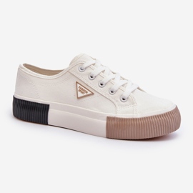 Women's Low Sneakers White Enalae 1
