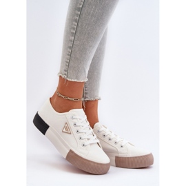 Women's Low Sneakers White Enalae 2