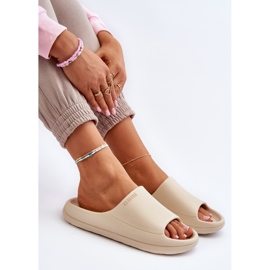 Light Women's Flip-Flops Big Star NN274A040 Beige 2