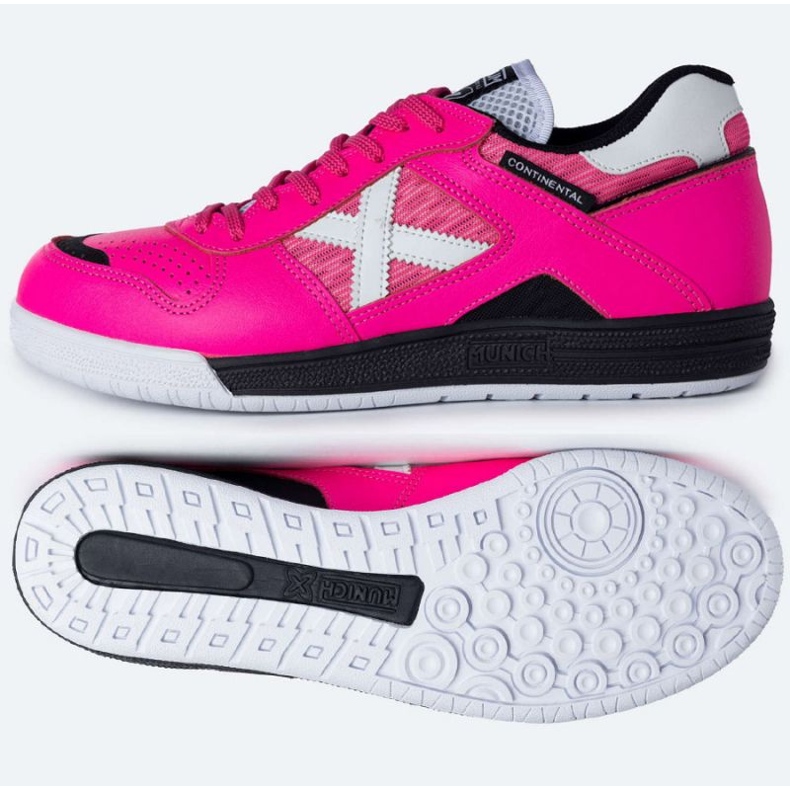 Munich Continental 944 In football shoes 4100944 pink 1