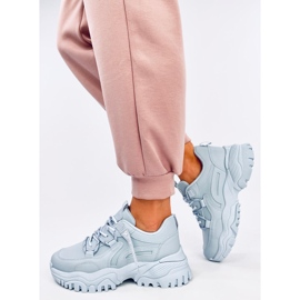 Bains Blue wedge sneakers 2
