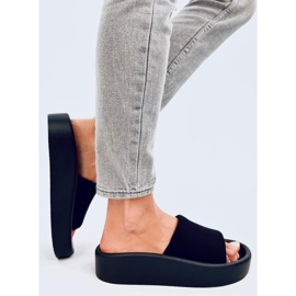 Soft women's slippers Fontes Black 2