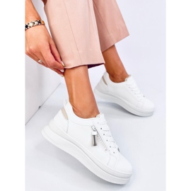 Mayers Beige women's sneakers white 2 Mayers Beige women's sneakers white 2