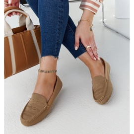 Brown fabric moccasins from Fiammetta 1