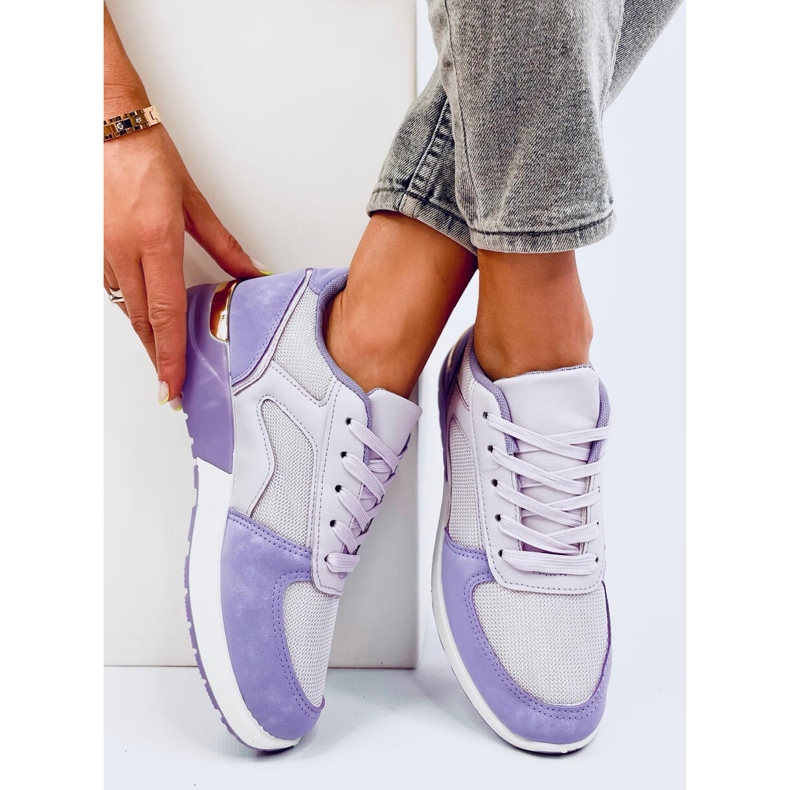 Light women's sneakers Doleh Purple 2