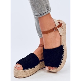 Boho Ingram Black espadrille sandals 2