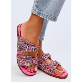 Coult Fuchsia stone flip-flops pink 1