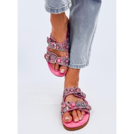 Coult Fuchsia stone flip-flops pink 2
