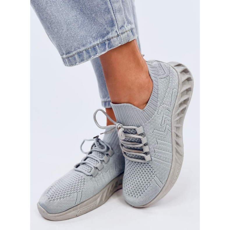 Neam Gray sock sports shoes grey 2