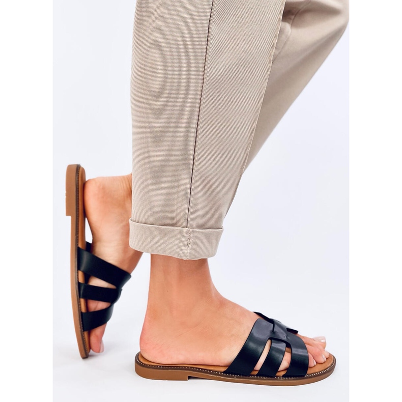 Charnes Black women's flip-flops 2